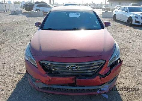 2016 Hyundai Sonata Sport из США, поврежденный, VIN 5NPE34AF7GH425218